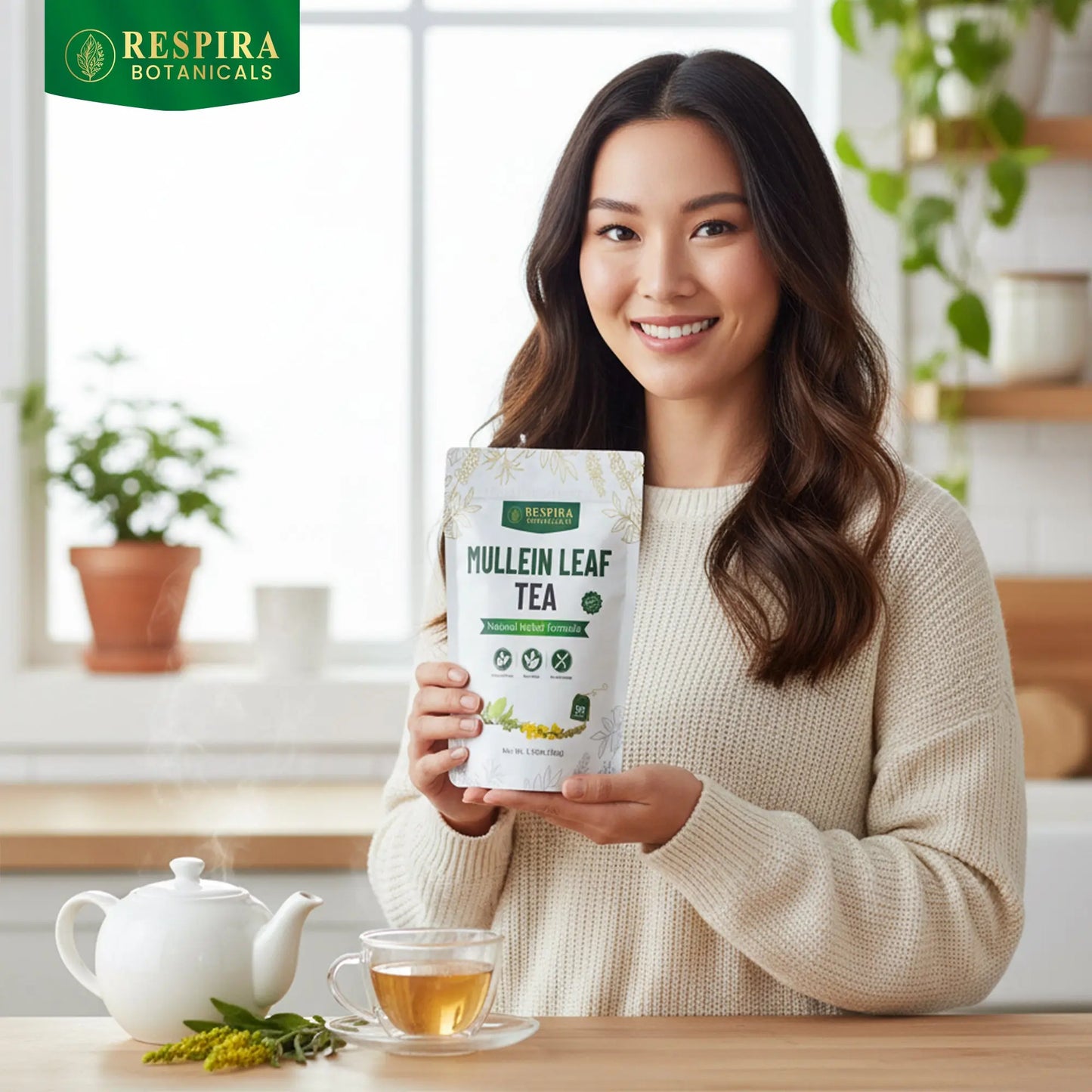 Mullein Leaf Tea Respira Botanicals